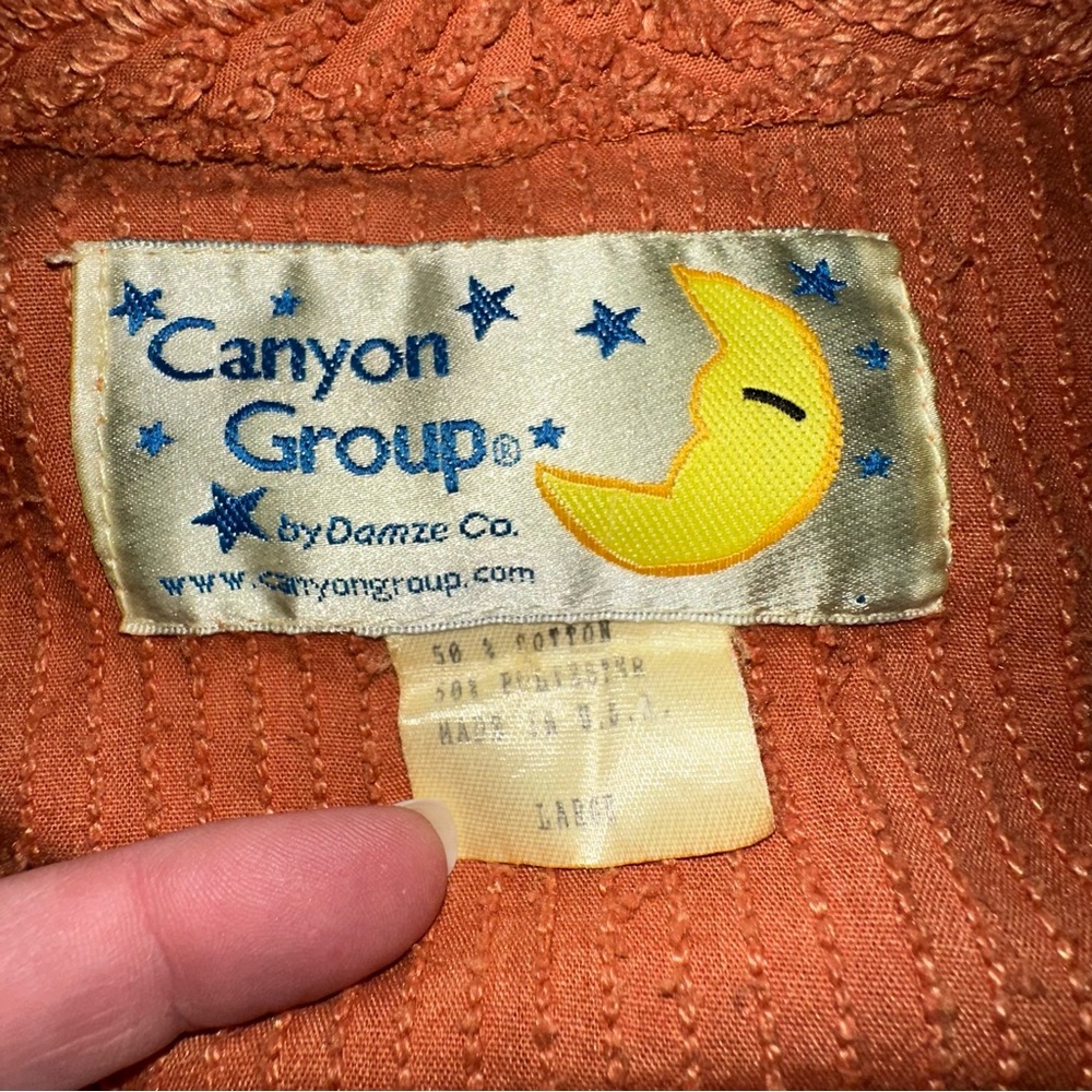 Canyon Group Vintage Longhorn Chenille Robe - Picture 6 of 7